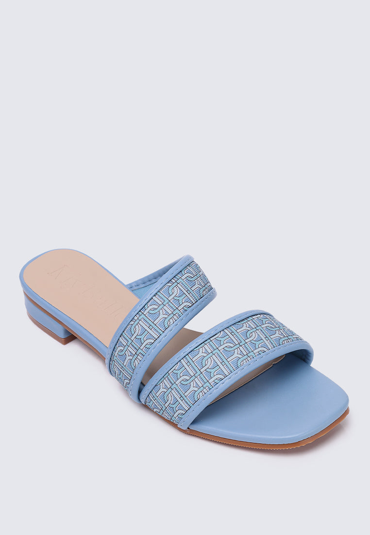 Myra Comfy Sandals In Blue