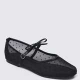 Lilou Comfy Ballerina In Black