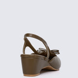 Anya Comfy Heels In Espresso