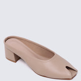 Lani Comfy Heels In Nude