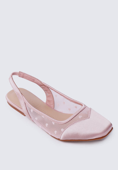 My Valentine Comfy Ballerina In Pink