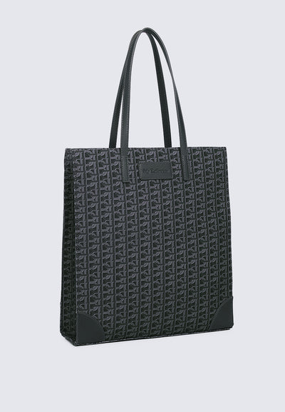 Melitta Printed Tote Bag In Black