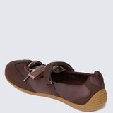 Luluna Comfy Ballet Sneakers In Espresso