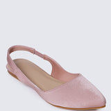 Kate Comfy Ballerina In Blush