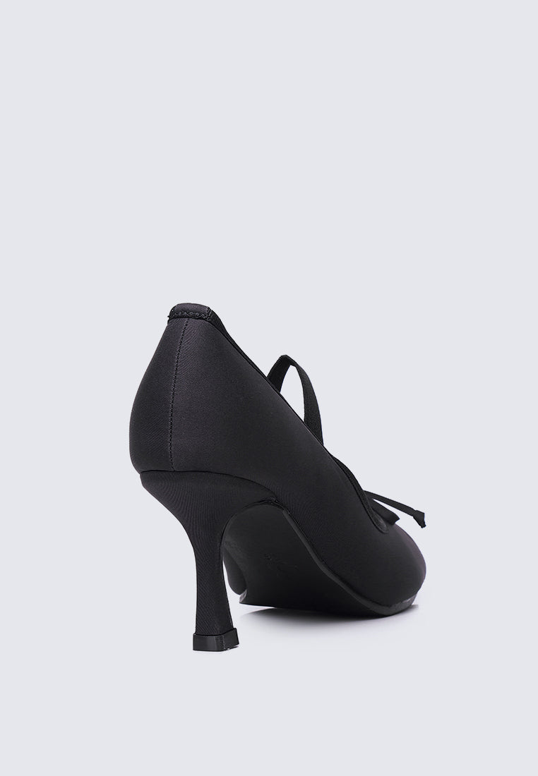 Eleanor Comfy Heels In Black