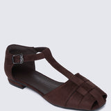 Mozzy Comfy Sandals In Espresso