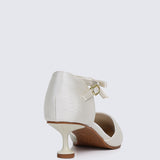 Eloice Comfy Heels In Beige