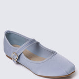 Faye FlexFit Comfy Ballerina In Light Blue