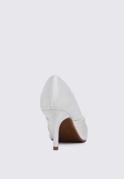 Rosaline Comfy Pumps In Off White