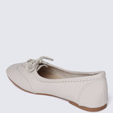 Bellamy Comfy Ballerina In Beige