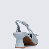 Mirabelle Comfy Heels In Light Blue
