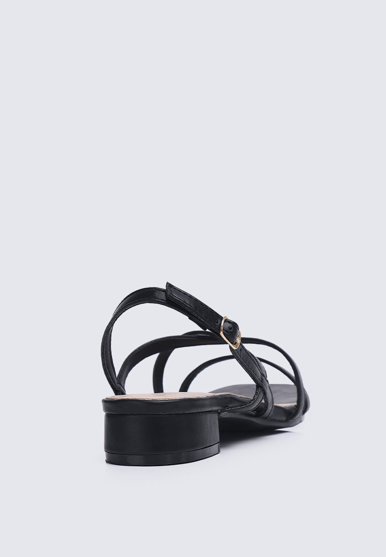 Savannah Comfy Sandals In Black