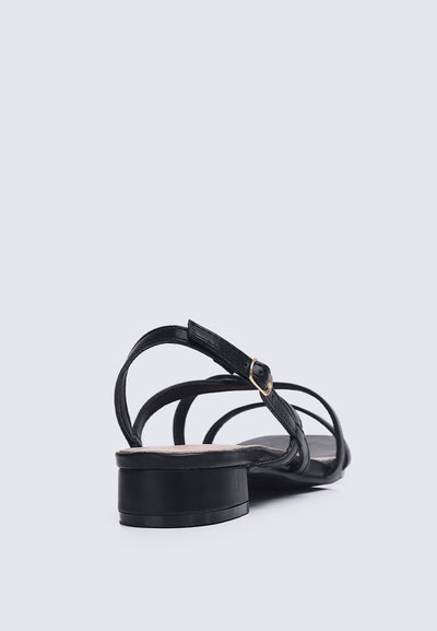 Savannah Comfy Sandals In Black