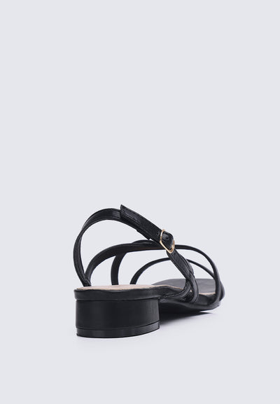 Savannah Comfy Sandals In Black