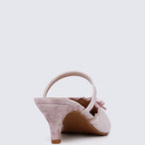 Lisbeth Comfy Heels In Pink