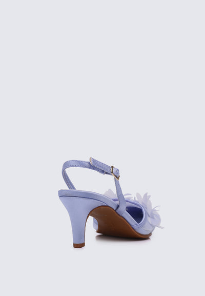 Fly to Your Dreams Comfy Heels In Blue