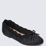 Beatrix Comfy Ballerina In Black