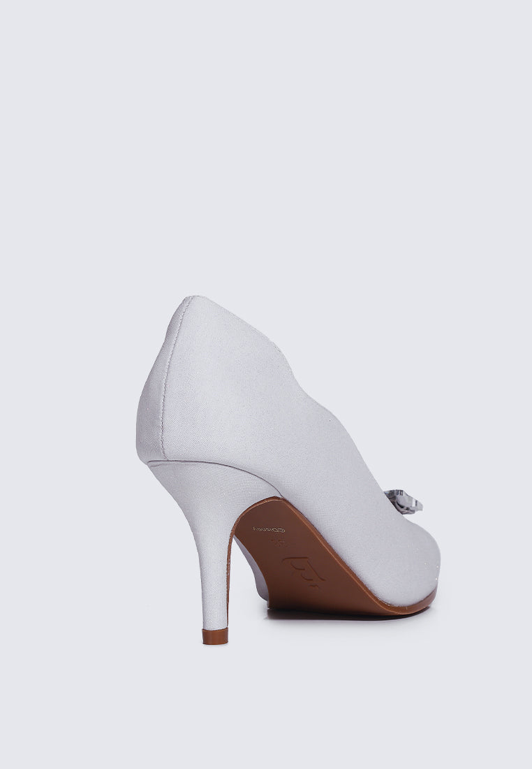 Fairytale Fantasy Comfy Pumps In Platinum