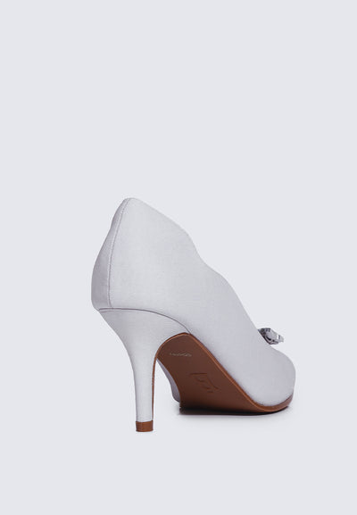 Fairytale Fantasy Comfy Pumps In Platinum