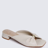 Mabelle Comfy Sandals In Almond