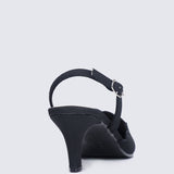 Yolanda Comfy Heels In Black - myballerine