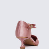 Eloice Comfy Heels In Pink