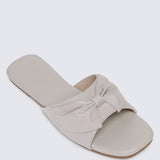 Yurina Comfy Sandals In Nude