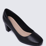 Pauline Comfy Heels In Black