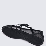 Lilou Comfy Ballerina In Black