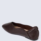 Etta Comfy Ballerina In Espresso