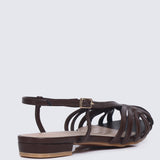 Terra Comfy Sandals In Espresso