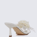 Alira Comfy Heels In Ivory