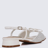 Ophelia Comfy Sandals In Ivory