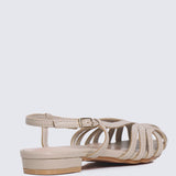 Terra Comfy Sandals In Almond
