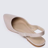 Kate Comfy Ballerina In Almond