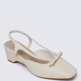 Anya Comfy Heels In Butter