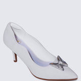Fairytale Fantasy Comfy Pumps In Platinum