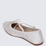 Erino Comfy Ballerina In Beige