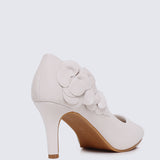 Madeleine Comfy Heels In Beige