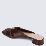 Mabelle Comfy Sandals In Espresso