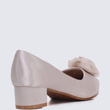 Sereia Comfy Heels In Champagne