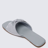Yurina Comfy Sandals In Light Blue