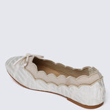Beatrix Comfy Ballerina In Beige