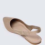 Kate Comfy Ballerina In Taupe