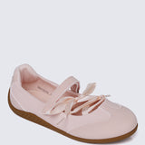 Luluna Comfy Ballet Sneakers In Pink
