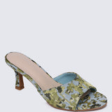 Aristea Comfy Heels In Light Blue