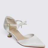 Eloice Comfy Heels In Beige