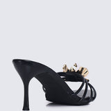 Eternal Blossom Comfy Heels In In Black