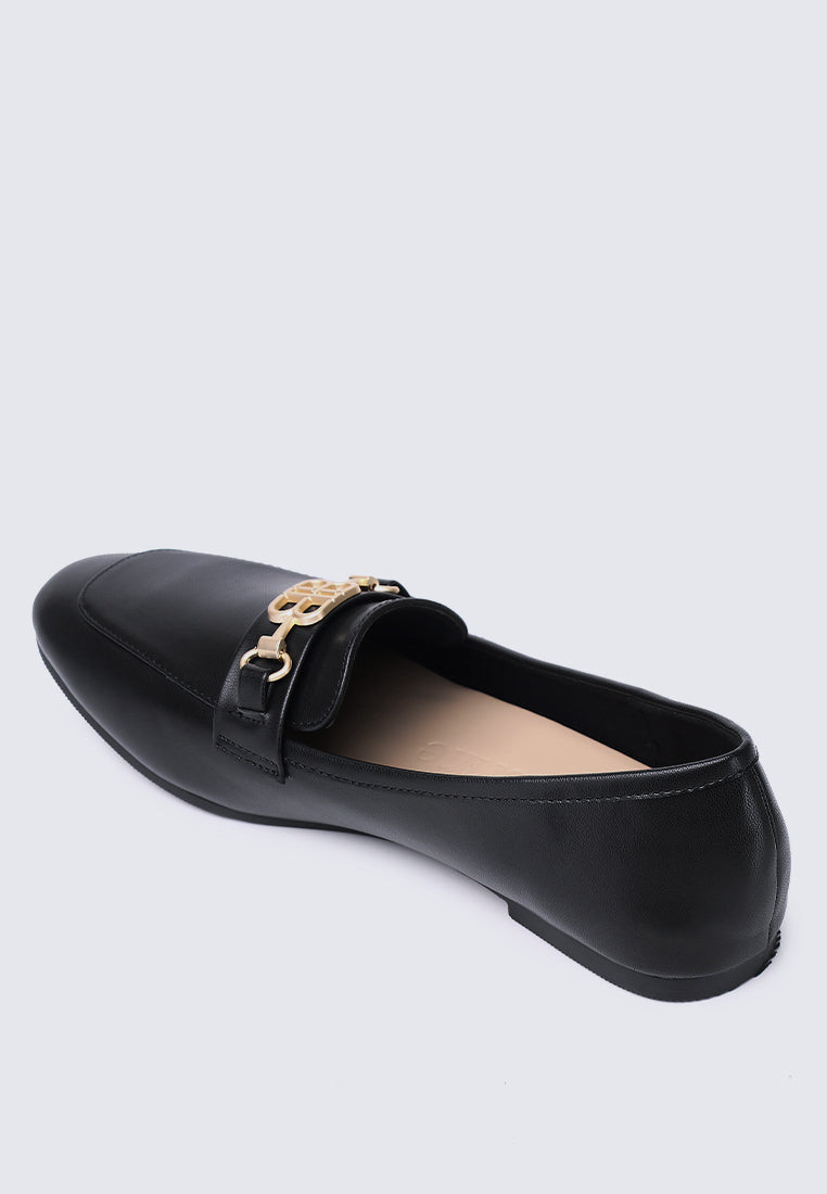 Britt Comfy Loafers In Black