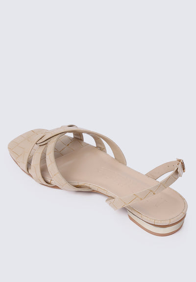 Penny Comfy Sandals In Taupe